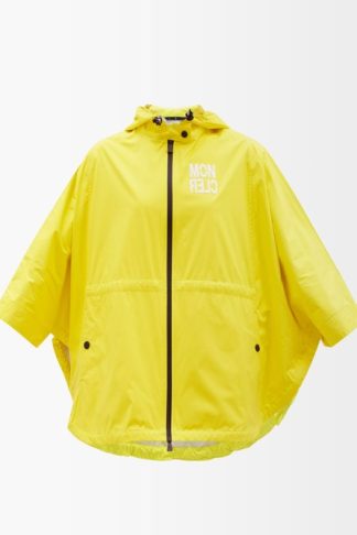 Moncler - Vorassay Cape-sleeve Packable Windbreaker Jacket Yellow