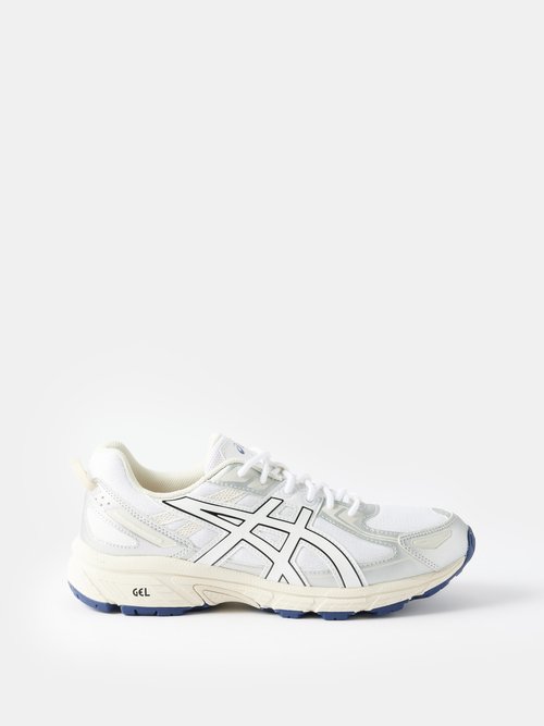 Buy Asics Gel-venture 6 Mesh And Rubber Trainers White Grey Online | Coshio