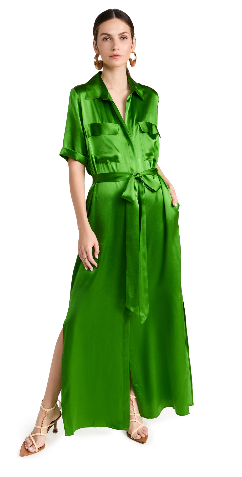 Buy L'AGENCE Klement Cargo Pocket Dress Online | Coshio