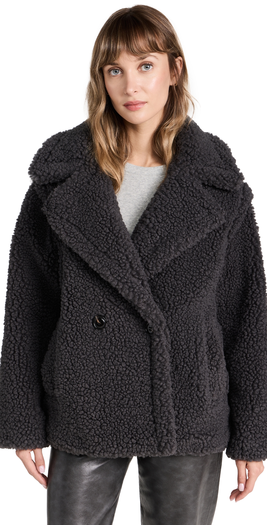 Buy UGG Gertrude Short Teddy Coat Online | Coshio