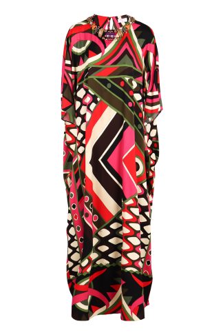 Pucci Printed Kaftan Dress