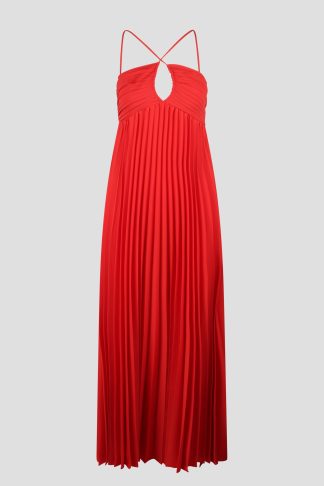 Parosh Palmer Pleated Dress