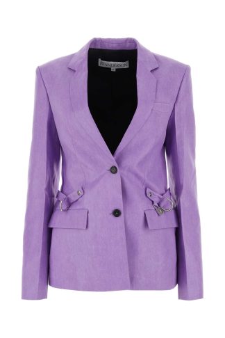 J. W. Anderson Light Purple Jacquard Blazer