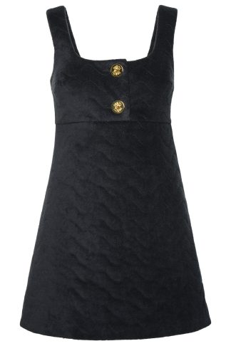 Patou Black Cotton Dress