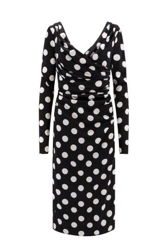 Dolce & Gabbana Polka-dots Viscose Dress