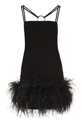 The Attico Fujico Feather Dress