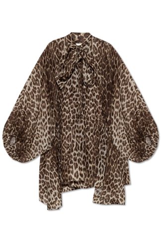 Zimmermann Animal Print Dress