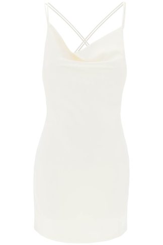 Rotate by Birger Christensen Satin Mini Slip Dress For A