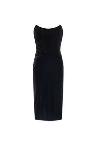 Dolce & Gabbana Sleeveless Velvet Dress