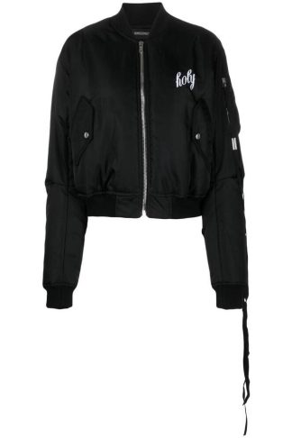 Ann Demeulemeester Zip-up Bomber Jacket