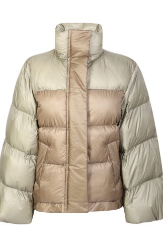 Sacai Multicolor Wide Sleeves Down Jacket