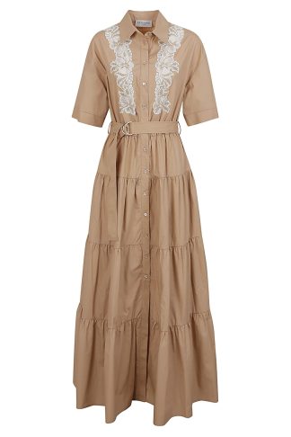 Ermanno Firenze Ermanno Dresses Brown