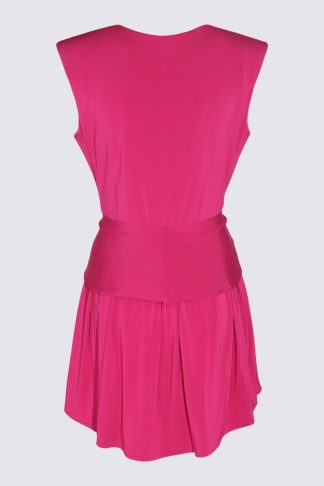 Federica Tosi Bouganville Viscose Stretch Dress