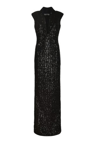 La Petit Robe Di Chiara Boni Duina Paillettes Long Dress