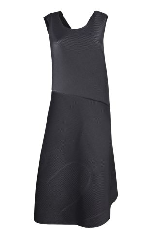 Issey Miyake Pleated Black Dress