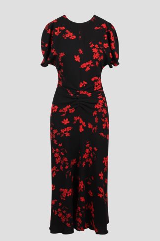 Victoria Beckham Abito Midi Floreale