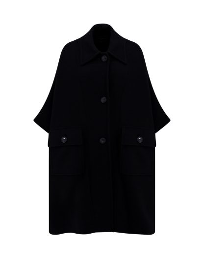 Pinko Motif Cape Coat