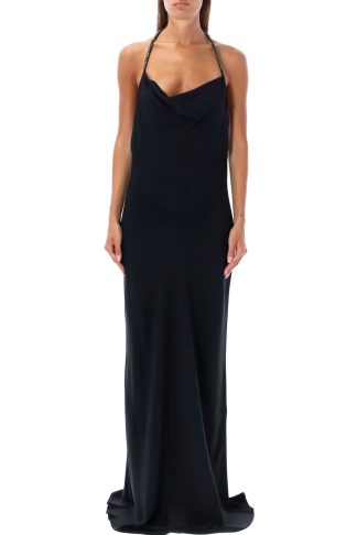 Stella McCartney Crystal Straps Long Dress