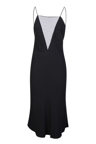 Stella McCartney Dress In Black Silk