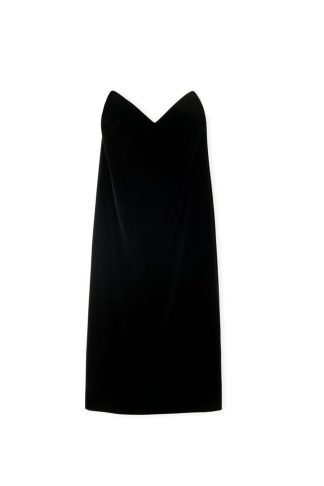 Loewe Bustier Velvet Dress