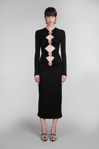 Christopher Esber Dress In Black Polyester