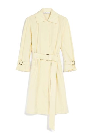 Max Mara Belted Long-sleeved Dress