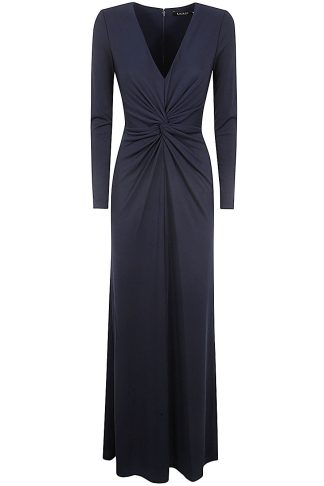 Ralph Lauren Nadira Long Sleeve Gown