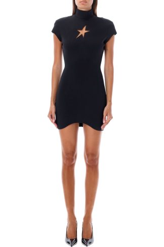 Mugler Star Mini Dress