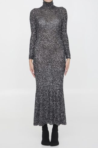 Balenciaga Sequin Maxi Dress