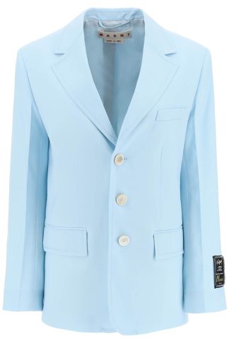 Marni Three-button Wool Blazer