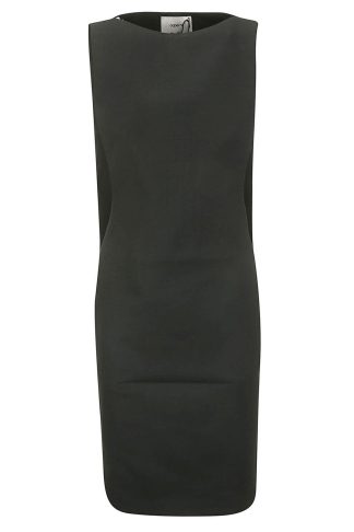 Coperni Sleeveless Cape Dress