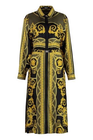 Versace Printed Shirtdress