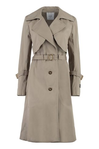 Patou Signature Beige Cotton Trench Coat