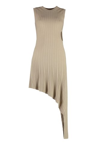 Stella McCartney Technical Rib Knit Dress