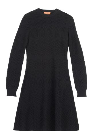 Missoni Geometric Jacquard Wool Dress