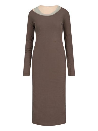 Jil Sander Layered Maxi Dress