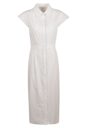 Alexander McQueen Capped Sleeve Dress