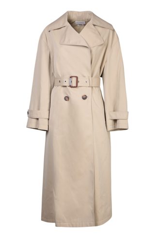 Alexander McQueen Belted Trench Coat