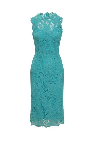 Dolce & Gabbana Floral Cordonetto Lace Sheath Dress