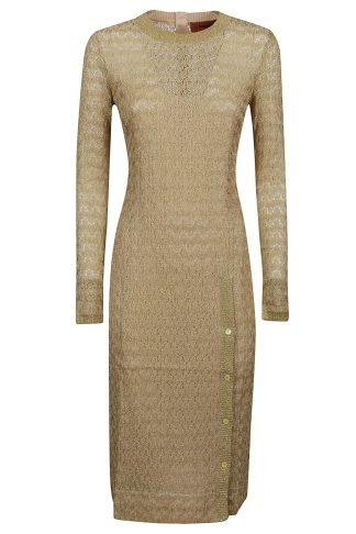 Missoni Long Sleeve Midi Dress