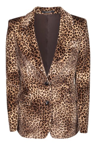 Tagliatore Animalier Print Jacket