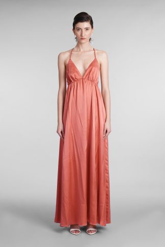 Zimmermann Dress In Rose-pink Silk