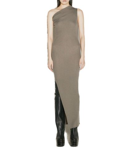 Rick Owens Athena One- Shoulder Maxi Dress