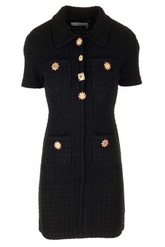 self-portrait Tweed Sheath Dress