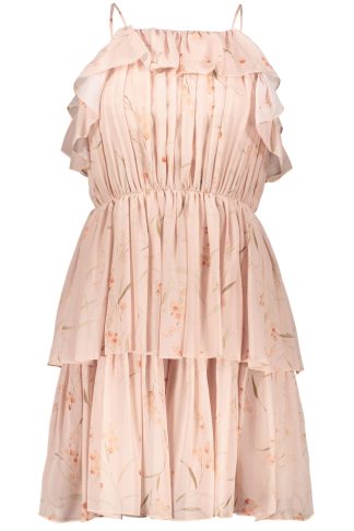 Celine Ruffled Mini Dress