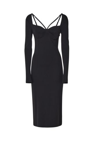 Dolce & Gabbana Midi Dress In Stretch Jersey